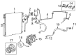 Diagram for 2023 Ram 3500 A/C Compressor - 55111444AD