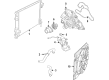 Diagram for 2024 Jeep Wrangler Cooling Fan Assembly - 68518025AA