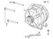 Diagram for 2022 Dodge Durango Alternator Bracket - 68045250AC