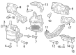 Diagram for Jeep Grand Wagoneer L Transmission Mount - 68504803AB