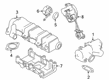 Diagram for 2022 Ram 2500 EGR Valve - 68700223AA