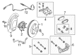 Diagram for 2023 Jeep Cherokee Brake Caliper - 68526655AA