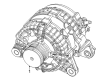 Diagram for 2022 Jeep Grand Wagoneer Alternator - 68449636AB