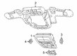 Diagram for 2023 Ram 1500 Dome Light - 7KX211X7AA