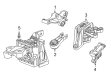 Diagram for Mopar Engine Mount Bracket - 68224744AC