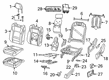 Diagram for Jeep Grand Cherokee WK Seat Switch - 68516077AA