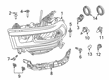 Diagram for 2023 Ram 2500 Headlight - 68360177AE