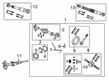 Diagram for 2024 Jeep Wrangler Axle Shaft - 68639151AA