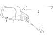 Diagram for 2023 Dodge Durango Car Mirror - 7JJ66DX8AA