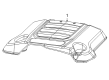 Diagram for Jeep Wagoneer Engine Cover - 68433182AA