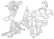 Diagram for Jeep Grand Cherokee Water Pump - 68633984AA