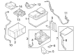 Diagram for Dodge Hornet Battery Tray - 68616568AA