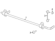 Diagram for Dodge Hornet Sway Bar Kit - 68472741AA