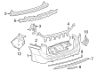 Diagram for Chrysler Voyager Bumper - 68312626AE