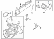 Diagram for Dodge Hornet Water Pump Gasket - 68623696AA