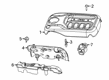 Diagram for 2023 Jeep Cherokee Engine Cover - 4861992AC