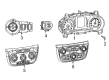 Diagram for 2022 Jeep Compass Speedometer - 68449344AL