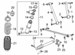 Diagram for 2023 Ram 2500 Shock Absorber - 68450193AD