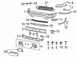 Diagram for 2024 Ram 1500 License Plate - 68274220AC