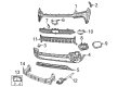 Diagram for Mopar Front Cross-Member - 68455903AA