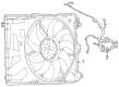 Diagram for 2023 Dodge Hornet Cooling Fan Assembly - 68475910AC