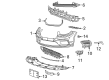 Diagram for Chrysler Voyager Bumper - 68505029AB