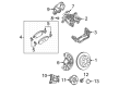 Diagram for Ram ProMaster 1500 Brake Caliper - 68603419AA