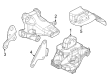 Diagram for Jeep Grand Cherokee L Engine Mount Bracket - 68375850AA