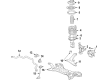 Diagram for 2023 Jeep Cherokee Coil Spring Insulator - 68565579AA
