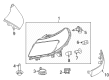 Diagram for 2023 Ram ProMaster 3500 Headlight - 68516023AB