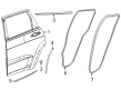 Diagram for 2022 Jeep Grand Cherokee L Door Seal - 68458352AA