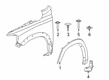 Diagram for 2023 Ram 1500 Mud Flaps - 82215488AC