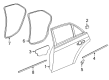 Diagram for 2021 Chrysler 300 Door Seal - 68039976AJ