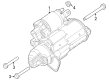 Diagram for Jeep Grand Wagoneer L Starter Motor - 68456071AF