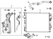 Diagram for 2024 Jeep Wagoneer Radiator Hose - 68550777AA