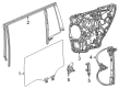 Diagram for 2022 Jeep Grand Cherokee Window Run - 68375958AD