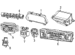 Diagram for 2021 Jeep Grand Cherokee L Speedometer - 68381139AO