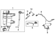 Diagram for Jeep Wagoneer Crankcase Breather Hose - 68424095AB