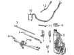 Diagram for Jeep Grand Wagoneer Wiper Arm - 68505538AC