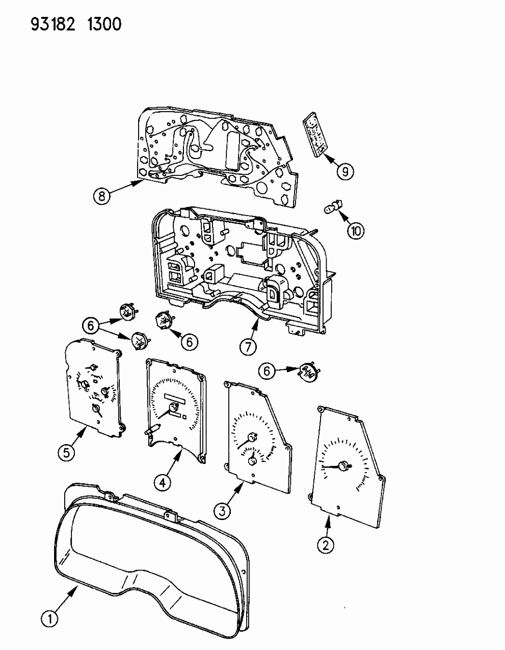 Mopar 5269401 Cluster-Electronic