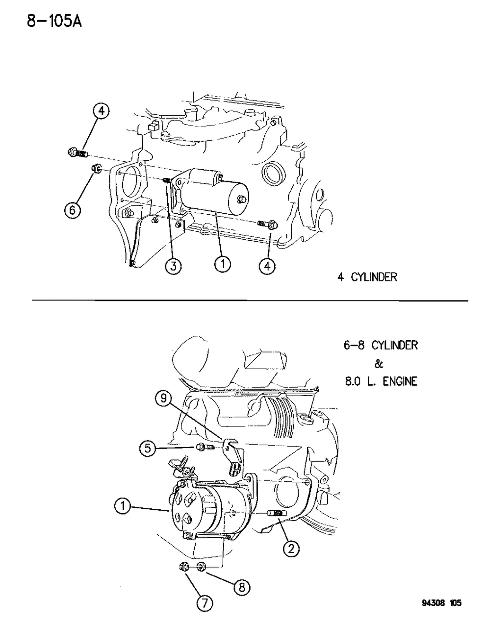 Mopar 53005984 Starter Motor