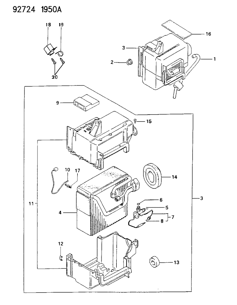 Mopar MR168189 Door-A/C Expansion