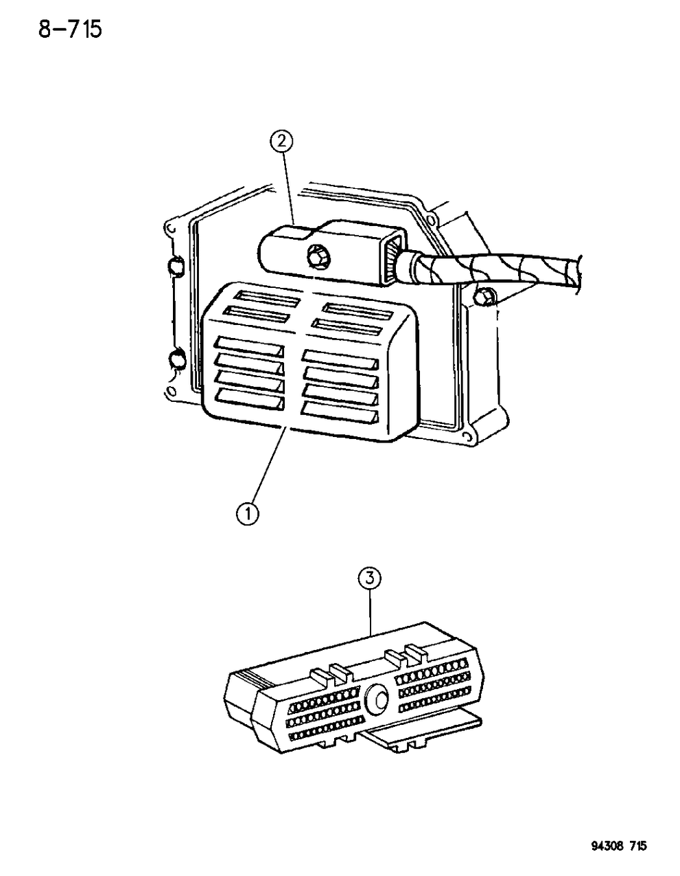 Mopar 56028350 Engine Control Module