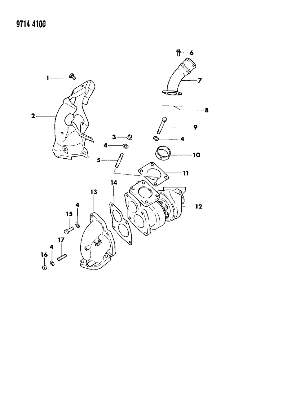 Mopar MD132656 Bolt FLAN SUPERCHARGER