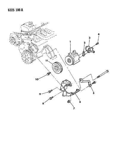 1986 Dodge Ram Wagon Air Pump Diagram 1