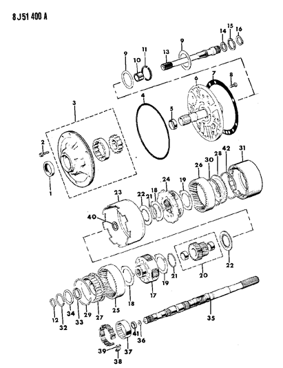 1990 Jeep Wrangler Plate-Transmission Module Diagram for 4471566