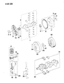 Diagram for Jeep Wrangler Crankshaft Timing Gear - J3242281