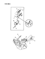Diagram for 1986 Dodge Lancer Secondary Air Injection Check Valve - 4179893