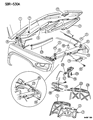Diagram for Dodge Ram 3500 Hood Cable - 55076343