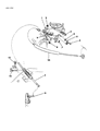Diagram for Chrysler New Yorker Throttle Cable - 4275907